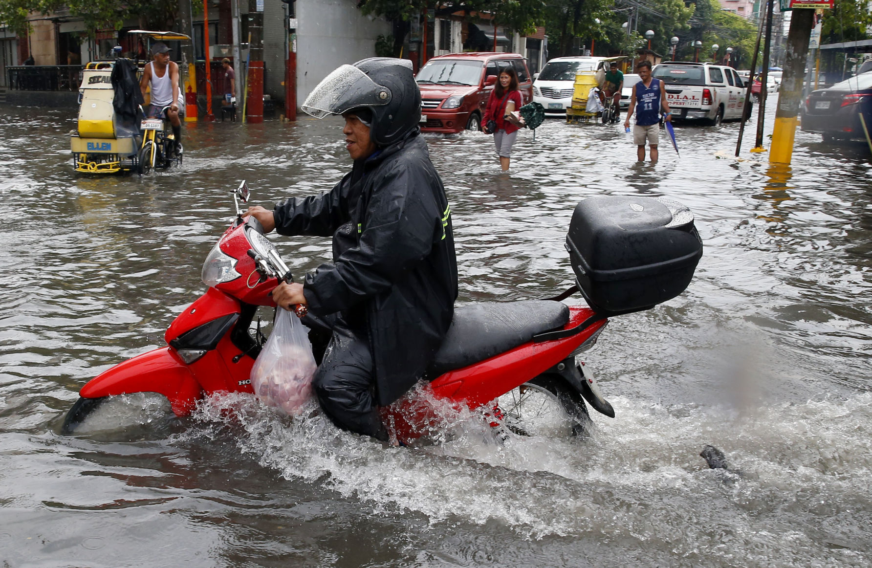 APTOPIX Philippines Weather